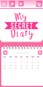 اسکرین شات 2 برنامه My Personal Diary with Fingerprint