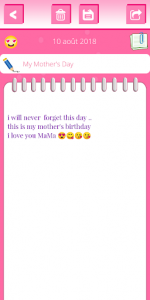 اسکرین شات 3 برنامه My Personal Diary with Fingerprint