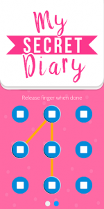 اسکرین شات 4 برنامه My Personal Diary with Fingerprint