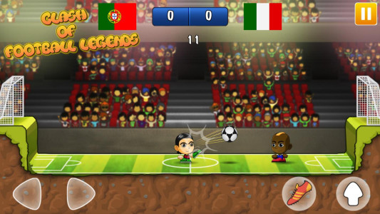 اسکرین شات 2 بازی Clash of Football Legends 2022