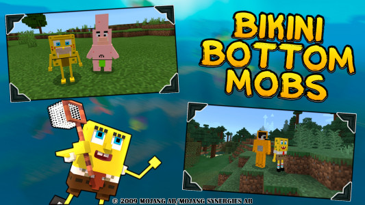 اسکرین شات 3 بازی Bikini Bottom Mod For MCPE