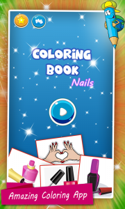 اسکرین شات 1 برنامه Nails Polish Coloring Pages
