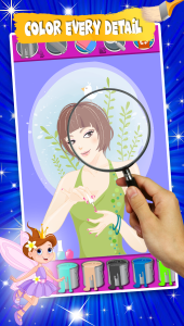 اسکرین شات 6 برنامه Nails Polish Coloring Pages