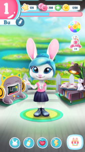 اسکرین شات 5 بازی Bu Bunny - Cute pet care game