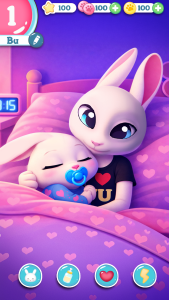 اسکرین شات 3 بازی Bu Bunny - Cute pet care game