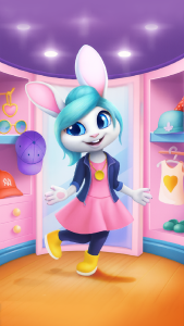 اسکرین شات 5 بازی Bu Bunny - Cute pet care game