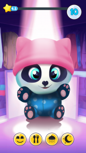اسکرین شات 3 بازی Pu cute panda bears pet game