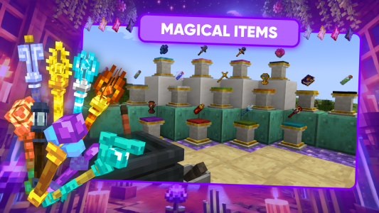 اسکرین شات 2 برنامه Magic Survival Minecraft Mods