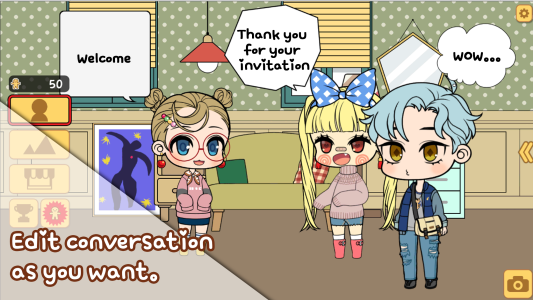 اسکرین شات 3 بازی Character Maker: Dress-up Game