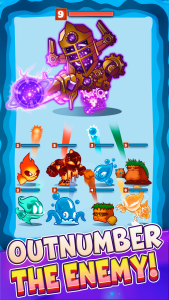 اسکرین شات 7 بازی Elemental Monsters: Merge