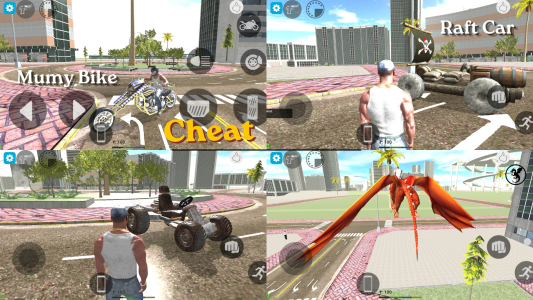 اسکرین شات 6 بازی Indian Bikes Riding 3D