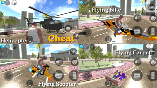 اسکرین شات 4 بازی Indian Bikes Riding 3D