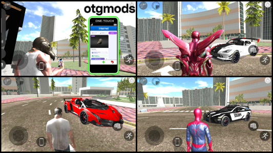 اسکرین شات 1 بازی Indian Bikes Riding 3D