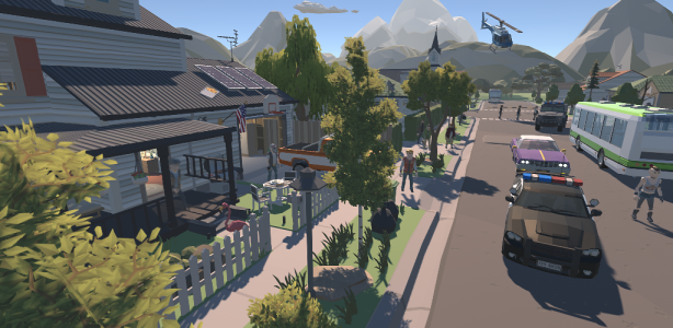 اسکرین شات 1 بازی Dude Crime City: Bank Open Wor