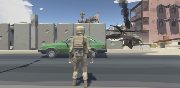 اسکرین شات 2 بازی Dude Theft Military Open World