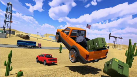 اسکرین شات 2 بازی Offroad Pickup Truck Simulator