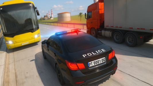 اسکرین شات 2 بازی Police Car Traffic