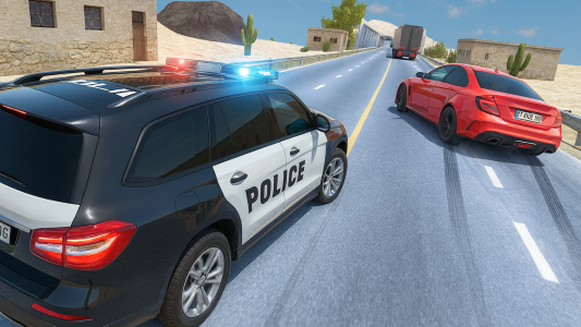 اسکرین شات 4 بازی Police Car Traffic