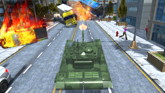 اسکرین شات 4 بازی Tank Traffic Racer