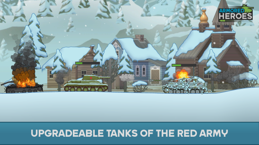 اسکرین شات 5 بازی Armored Heroes - Tank Wars
