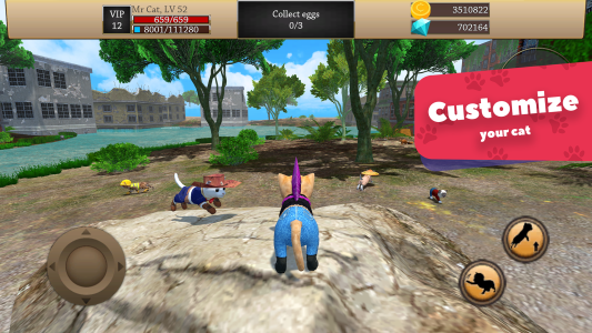 اسکرین شات 3 بازی Cat Simulator 3D - Animal Life