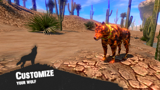 اسکرین شات 2 بازی Wolf Simulator - Animal Games