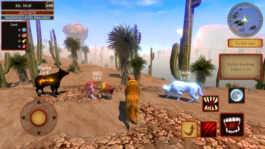 اسکرین شات 7 بازی Wolf Simulator - Animal Games