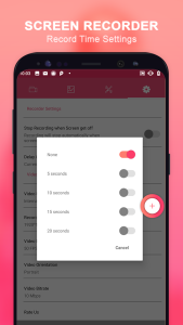 اسکرین شات 7 برنامه Screen Video Recorder