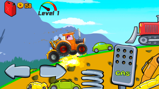 اسکرین شات 3 بازی Kids Monster Truck Racing Game