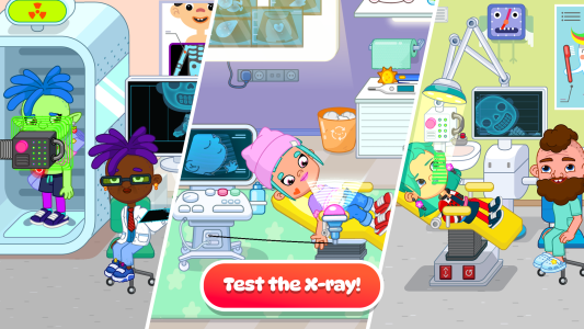 اسکرین شات 7 بازی Pepi City: Hospital Life