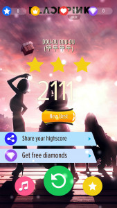 اسکرین شات 5 بازی Piano Tiles: Black Kpop Pink