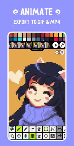 اسکرین شات 2 برنامه Pixel Studio: pixel art editor