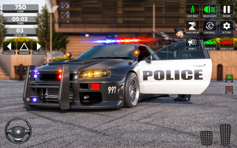اسکرین شات 7 بازی Police Car Chase Cop Games 3d
