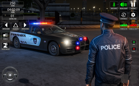 اسکرین شات 3 بازی Police Car Chase Cop Games 3d