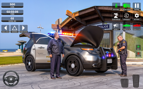 اسکرین شات 6 بازی Police Car Chase Cop Games 3d