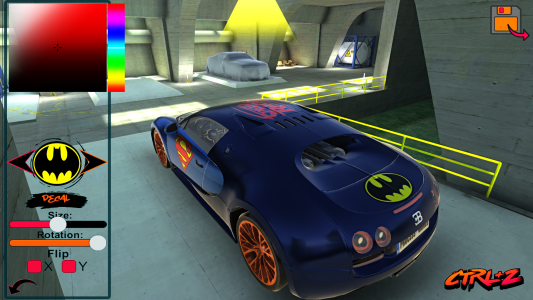 اسکرین شات 4 بازی Veyron Drift Simulator
