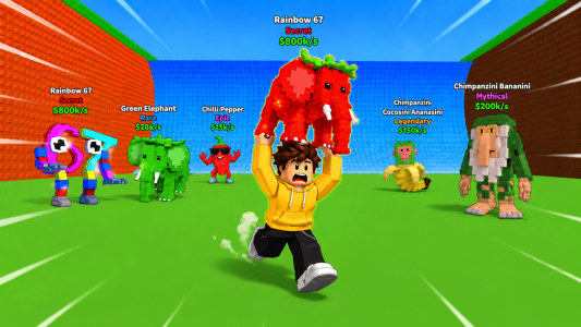 اسکرین شات 3 بازی Escape Tsunami: Obby Run