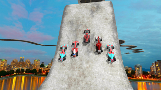 اسکرین شات 5 بازی Car stunt racing Formula cars