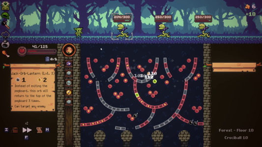 اسکرین شات 2 بازی Peglin - A Pachinko Roguelike
