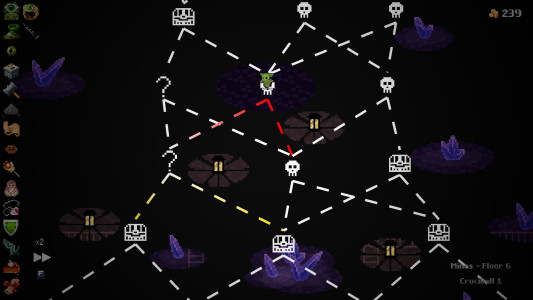 اسکرین شات 4 بازی Peglin - A Pachinko Roguelike