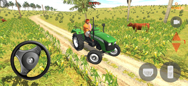 اسکرین شات 4 بازی Indian Tractor Driving 3D