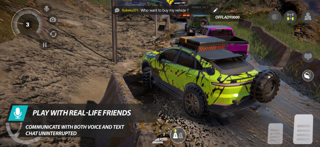 اسکرین شات 6 بازی Offroad League Online