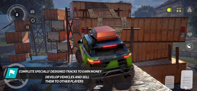 اسکرین شات 1 بازی Offroad League Online
