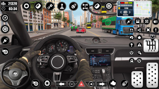 اسکرین شات 2 بازی Car Driving School Car Games 2