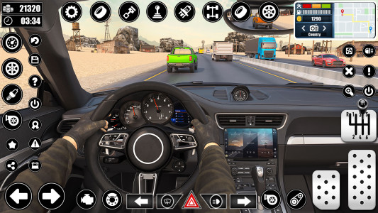 اسکرین شات 2 بازی Car Driving School Car Games 2