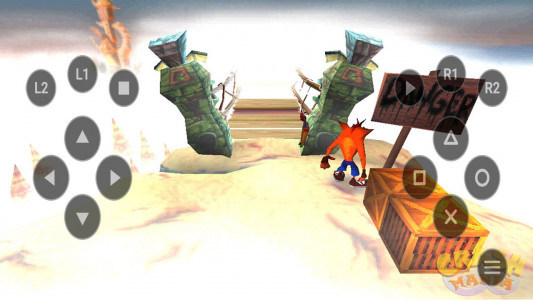 اسکرین شات 9 بازی شبیه ساز کراش باندیکوت 1 کم حجم