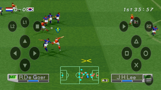 اسکرین شات 9 بازی شبیه ساز فوتبال 98 کم حجم