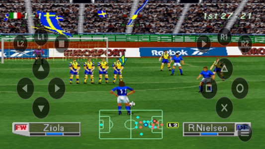 اسکرین شات 5 بازی شبیه ساز فوتبال 98 کم حجم