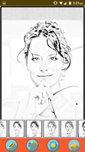 اسکرین شات 2 برنامه Photo to Pencil Sketch Maker