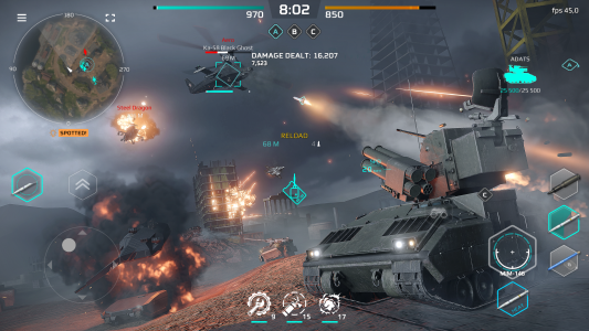 اسکرین شات 3 بازی MWT: Tank Battles